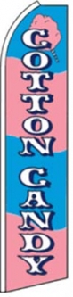 Cotton Candy Swooper Flag